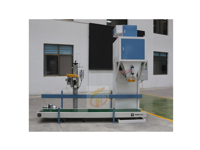 25kg High Precision Automatic Grain Packing Machines Easy Operate Weighing System for Plastic Film Pouch Bag Filling Labeling