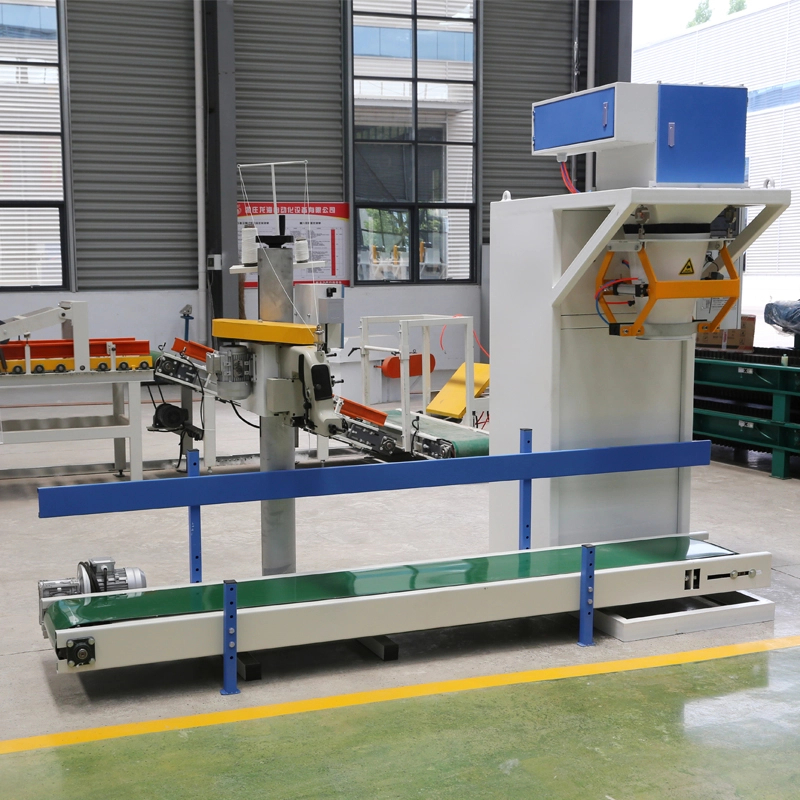 Automatic 25kg Weighing Packaging Machine for Ammonium Bicarbonate Plastic Granules
