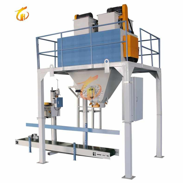 Easy-to-Operate 30kg Coal Bagging Machine with Conveyor Belt Heavy-Duty Automated Filling Wrapping Labeling for Food Packaging