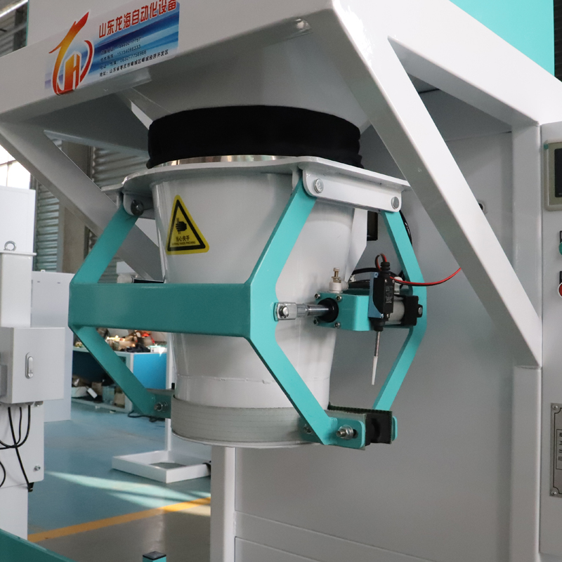 semi-auto packing machine 15-50 kg woven bag for rice corn