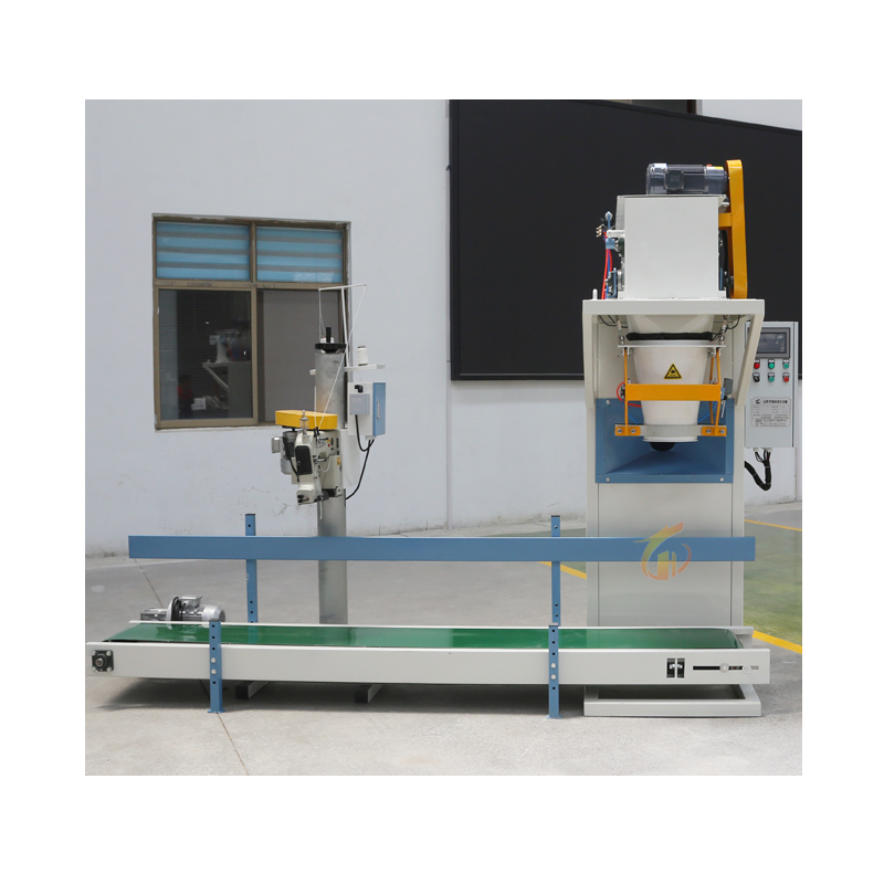 Packing Filling Machine for Feed Fertilizer Gravel Charcoal Soil Compost Rock Salt 15- 50KG
